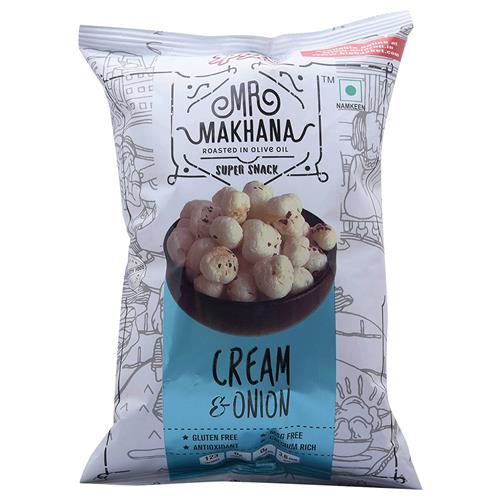 MR MAKHANA CREAM&ONION 80g